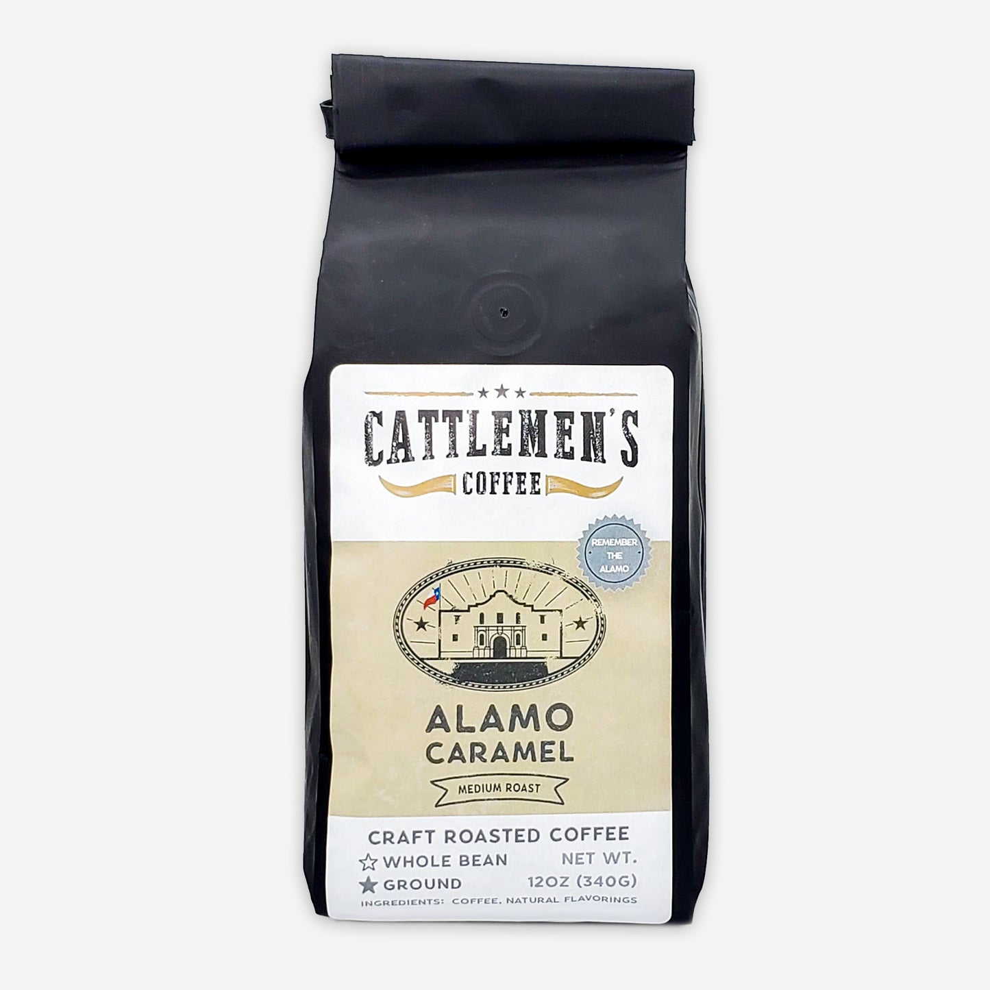 Alamo Caramel Coffee Ground