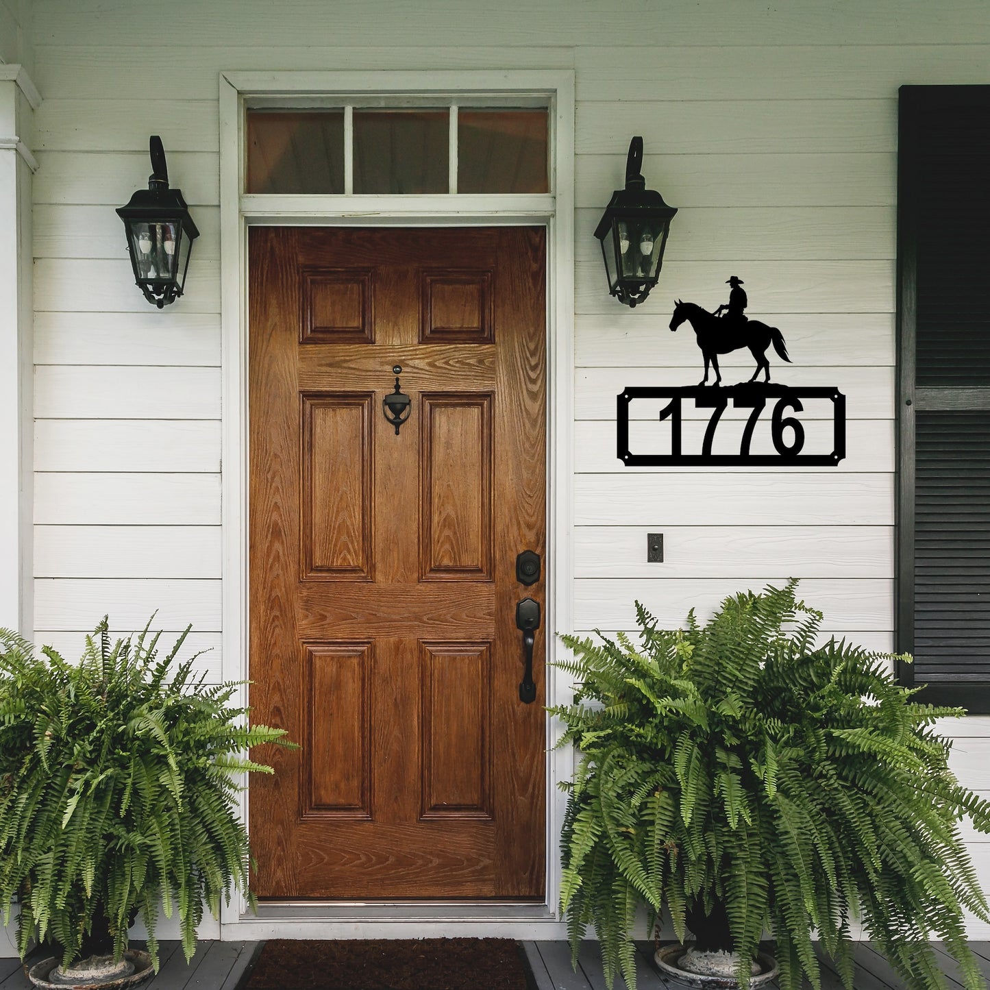 Cowboy House Numbers