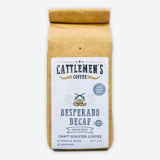 Desperado Decaf Coffee by Cattlemen's