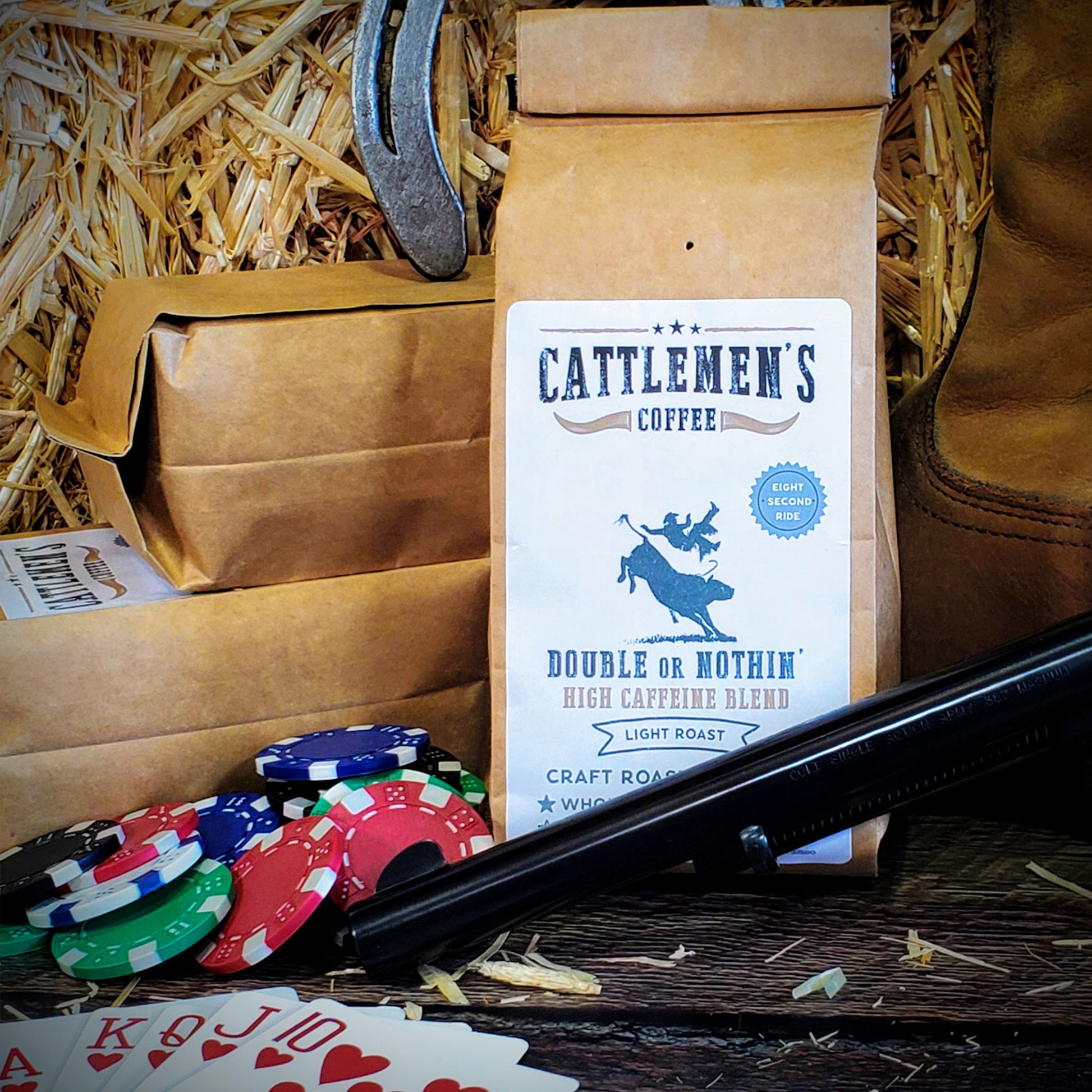 Double Or Nothin' High Caffeine Coffee by Cattlemen's