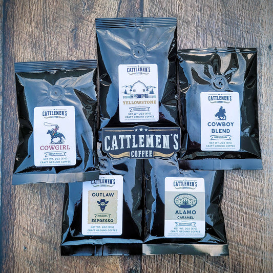 Cattlemen's Coffee RoundUp Sample Set
