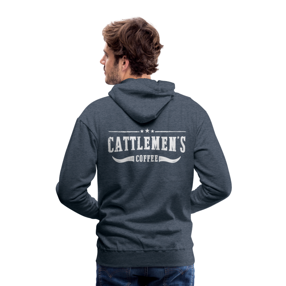 Cattlemen's Premium Hoodie - heather denim