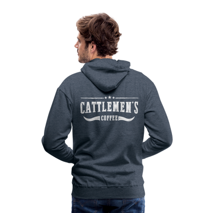 Cattlemen's Premium Hoodie - heather denim