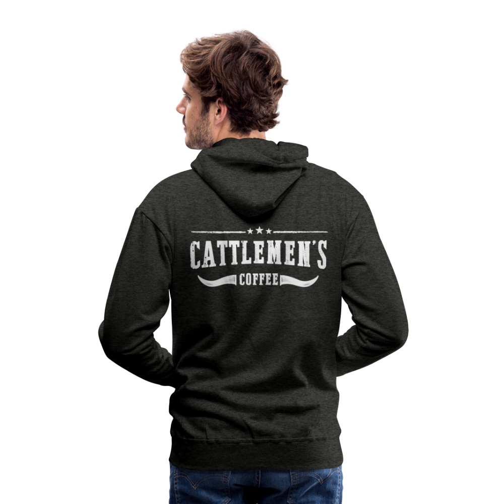 Cattlemen's Premium Hoodie - charcoal gray