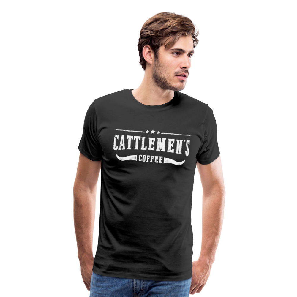 Cattlemen's Coffee Tee - black