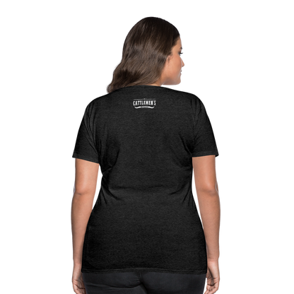 Annie Oakley Tee - charcoal gray