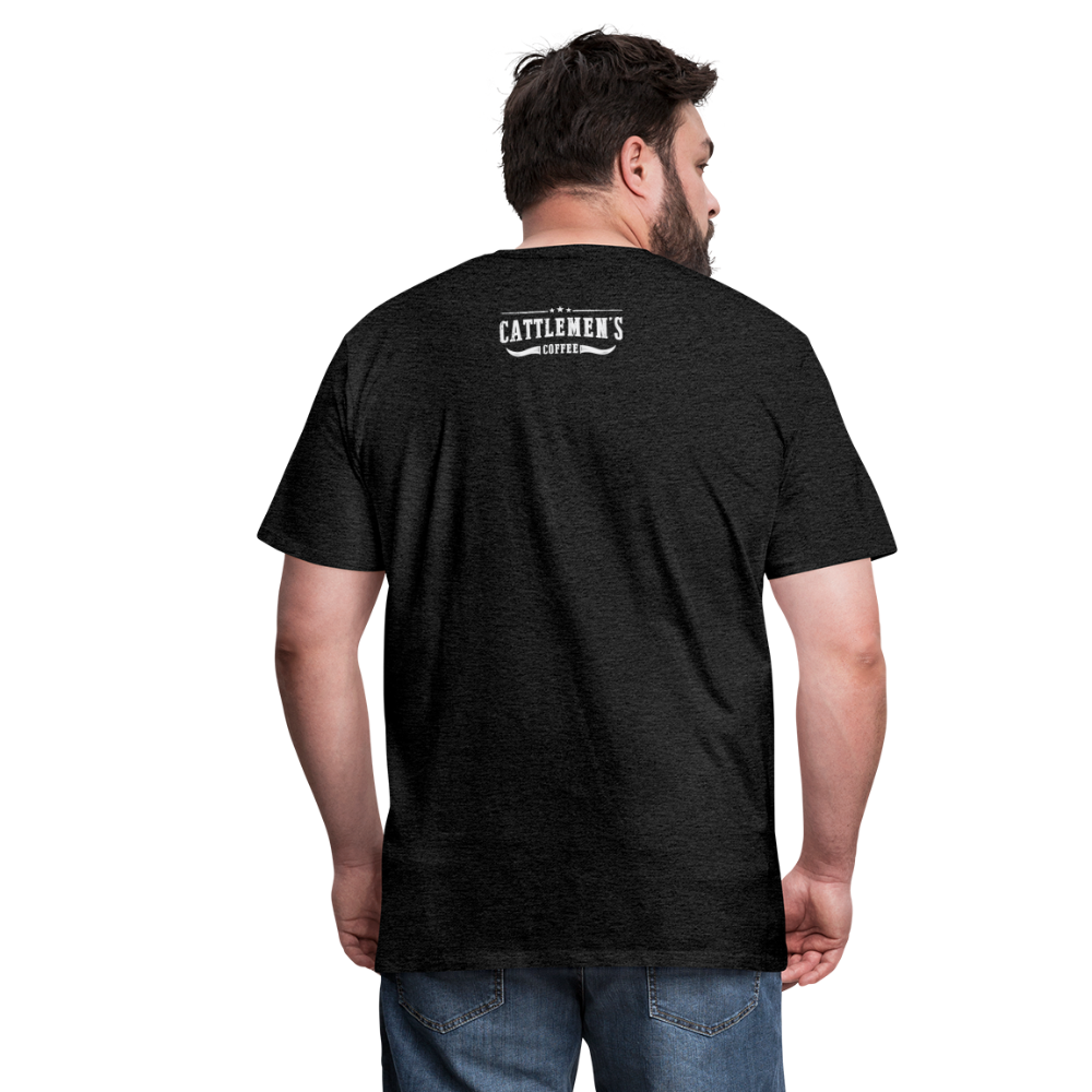 Buckin' Delicious Tee - charcoal gray